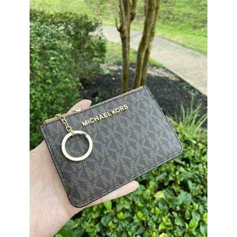 michael kors chain wallet|michael kors handbag keychain.